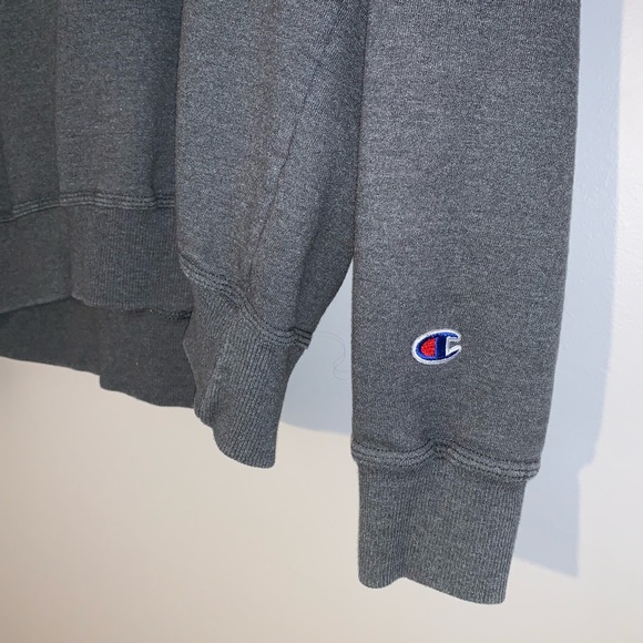 Gray Vintage Champion Sweatshirts - Picture 3 of 4